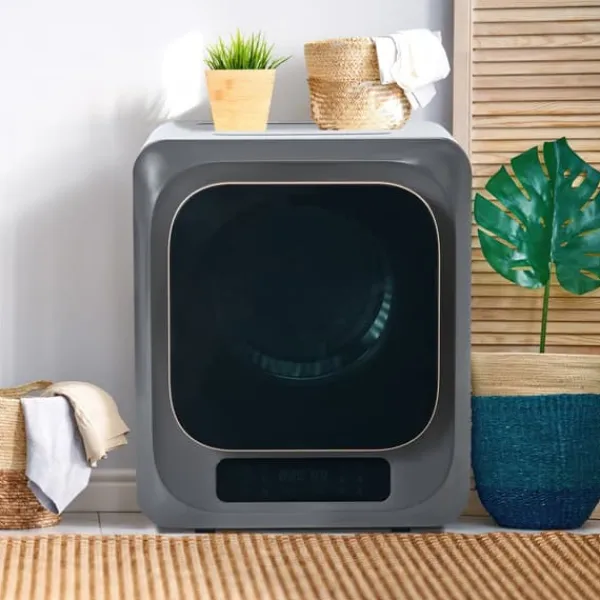 OBOSOE lufttørrer Rustfri 3 kg kapacitet Faktisk 4 kg 850W flertrinsfilter 6 Program Vægmonterbar til badeværelse Discount