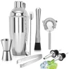 OBOSOE Premium Cocktail Shaker Set – 10-delt barudstyr i rustfrit stål Sale