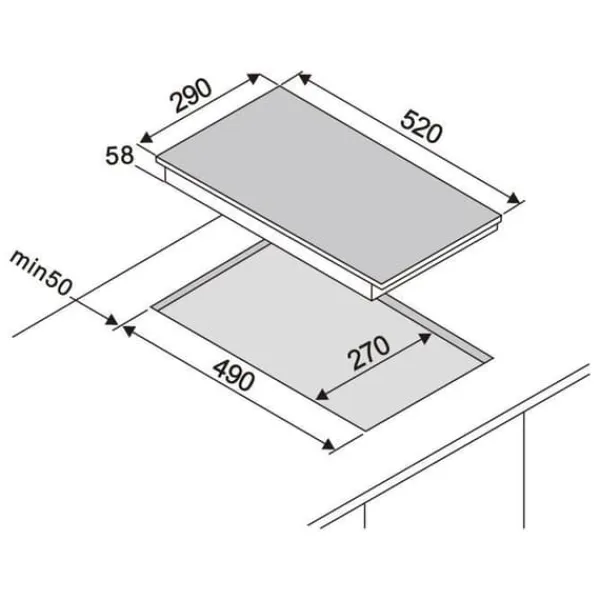 Oceanic Domino Builded -I Black Induction Discount