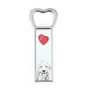 Old English Sheepdog - flaskeåbner med en hund, personlig køleskabsåbner, unik gave til en mand fra Art-Dog Online