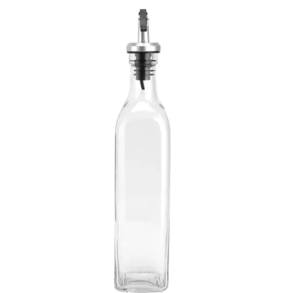 Oliedispenser Glas og Spraymalet Plast Oliedåse Flaske til Sojasauce Eddike Madlavning Vin Outlet