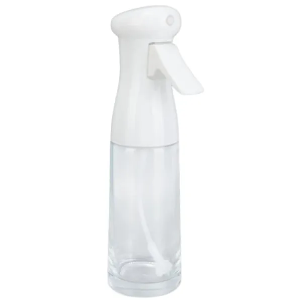 Oliesprayflaske - 300 ml, højtryk, ergonomisk håndtag, BBQ-bagning - hvid Sale