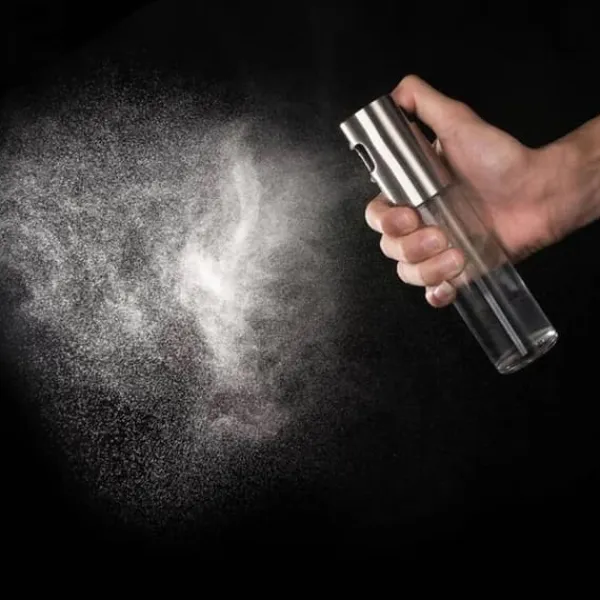 Olie- & Eddikebeholdere>OLIESPRØJTEFLASKE 100 ML TIL OLIEEDDIKE MED GLASSPRØJTE