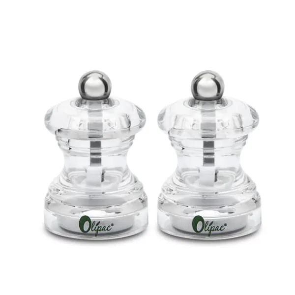 Olipac Salt & Pepperkvarn Set Crystal Online
