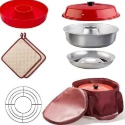 Køkkenudstyrssæt>Omnia Pack 1: Ugn + Påse + 2 grytlappar + Grill + Silikonform