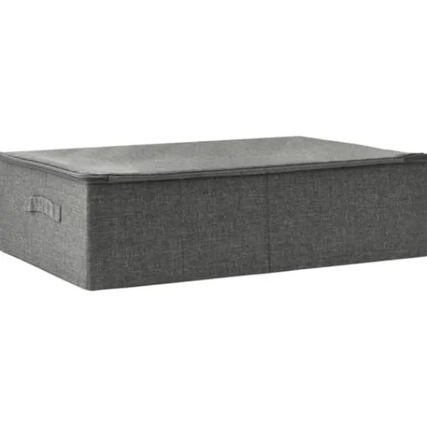Opbevaringskasse 70x40x18 cm stof antracitgrå - Opbevaringskasse - Opbevaringskasser - Home & Living Discount