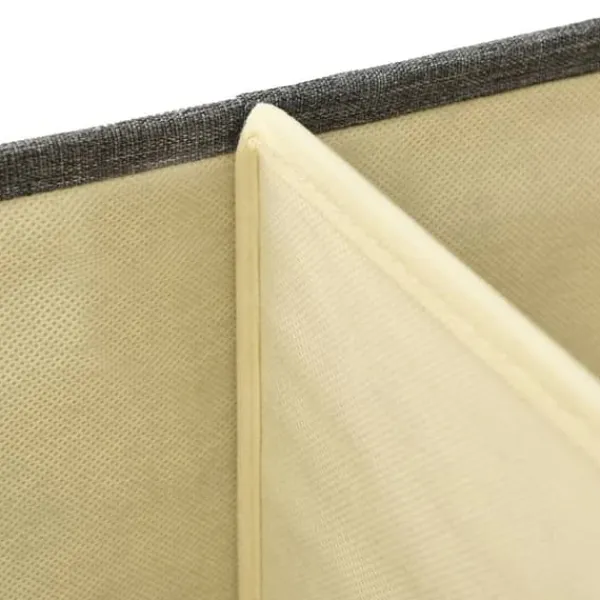 Opbevaringskasse 50x30x25 cm stof antracitgrå - Opbevaringskasse - Opbevaringskasser - Home & Living Discount