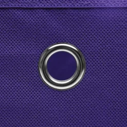 Opbevaringskasser 4 stk. 32x32x32 stof lilla - Opbevaringskasse - Opbevaringskasser - Home & Living Outlet