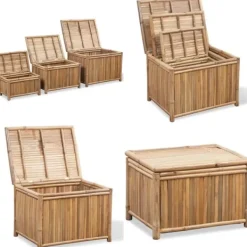 Opbevaringskiste 3 stk. Bambus - Opbevaringskiste - Opbevaringskister - Home & Living New