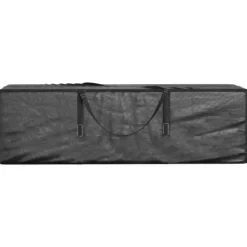 Opbevaringspose til juletræ - Slidstærk polyethylen | Størrelse: 135x40x55 cm | Farve: Sort New