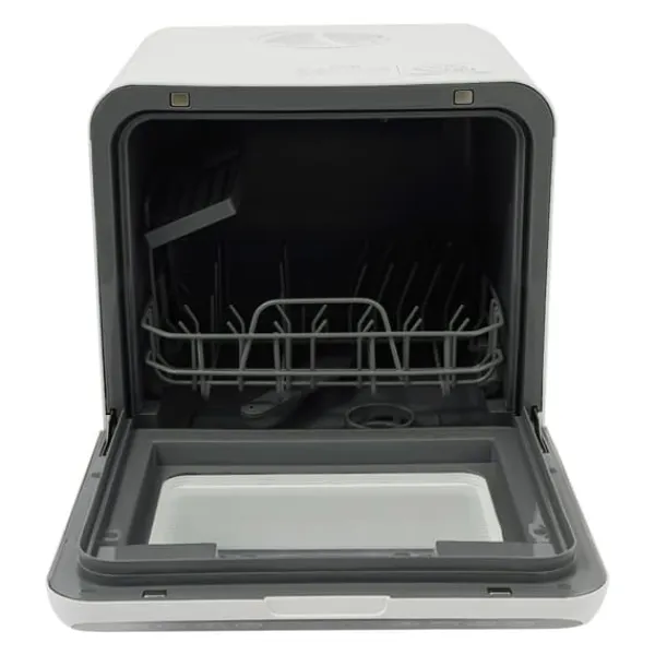 Opvaskemaskiner>Opvaskemaskine, 4 vaskeprogrammer, 6L vandtank, 1100W effekt, egnet til 4-6 personer, 41*46*46 cm dimensioner