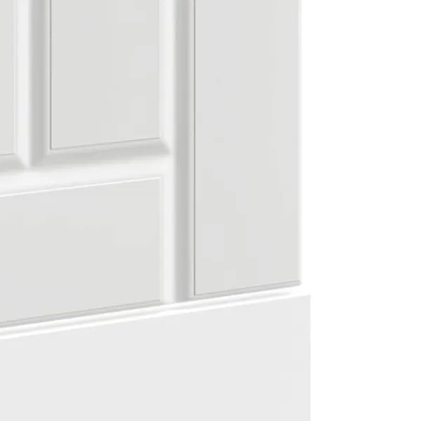 Opvaskemaskiner>Opvaskemaskinepanel Lucca - Frontpanel i konstrueret træ | Farve: Hvid