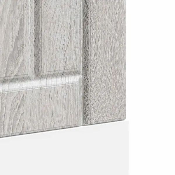 Opvaskemaskinepanel Lucca - Konstrueret træ | Farve: Grå Sonoma Clearance