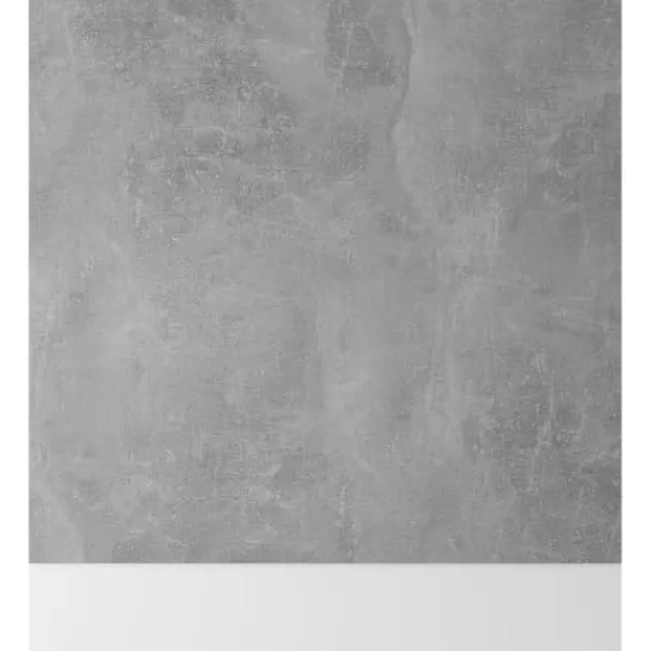 Opvaskemaskiner>Opvaskemaskinepanel "Lyon" - Betongrå | Størrelse: 59,5x3x67 cm | Materiale: Konstrueret træ