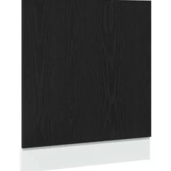 Opvaskemaskinepanel "Lyon" - Frontpanel i konstrueret træ | Farve: Sort eg | Størrelse: 60x1,5x67 cm New