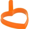 Orange silikone æggeform hjerte SILLINIE