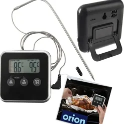 ORION 152867 elektronisk digitalt køkkentermometer med sonde til kødbøffer Outlet