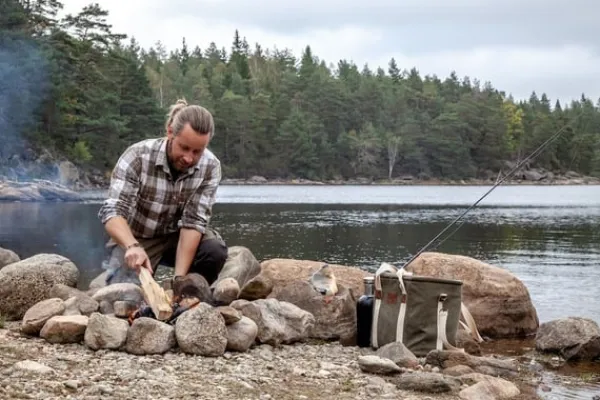 Orrefors Hunting Kylväska, Grön