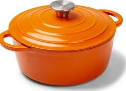 Orrefors Jernverk Gjutjärnsgryta, 2,8 liter, Orange Best