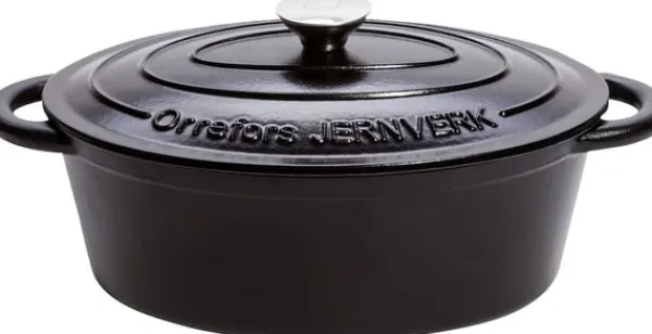 Orrefors Jernverk Gjutjärnsgryta, 3,5 liter, Svart Online