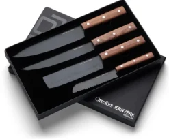 Orrefors Jernverk, Knivsæt af Asketræ, 4-Pack Online