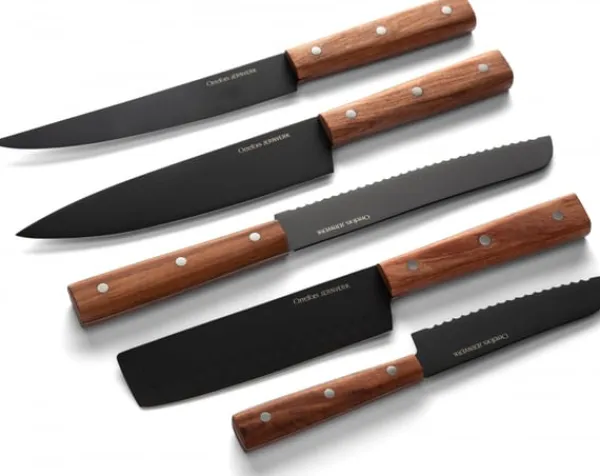 Orrefors Jernverk 5-pak knive sort Hot
