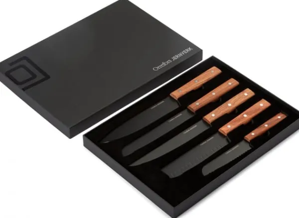Orrefors Jernverk 5-pak knive sort Hot