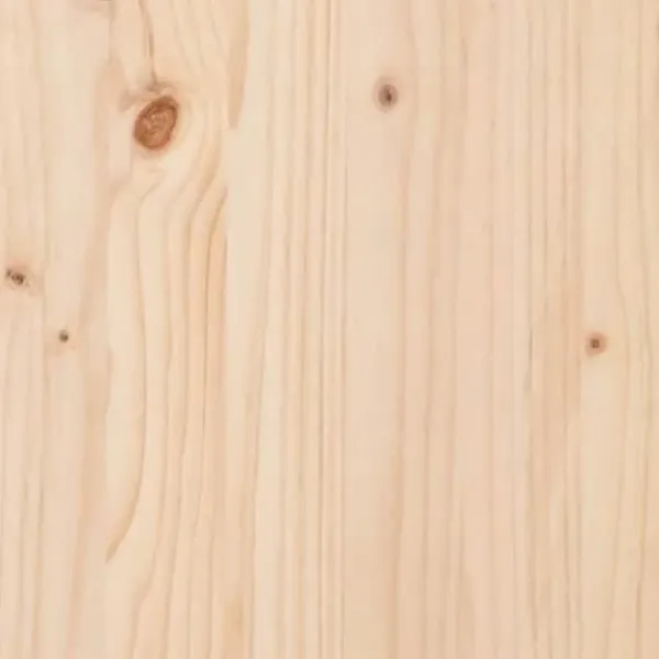 Skærebrætter>Oval bordplade i massivt fyrretræ - Perfekt til diverse borde | Størrelse: 80x40x2,5 cm