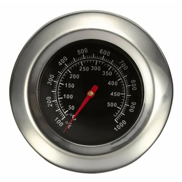 Ovntermometer Rustfrit Stål Bredt Temperaturområde Kødtermometer til Køkkenmadlavning Grill Best