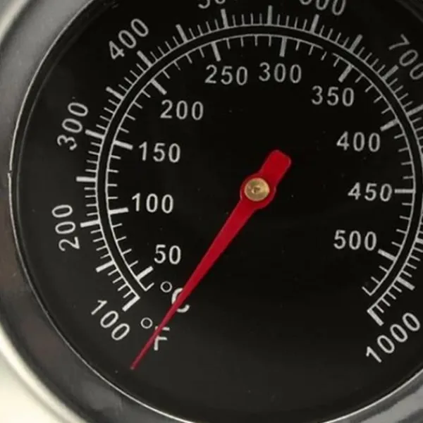 Ovntermometer Rustfrit Stål Bredt Temperaturområde Kødtermometer til Køkkenmadlavning Grill Best