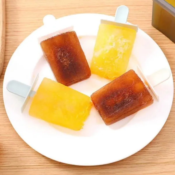 Isforme>4-pack glasform - Lav egne ispinde hjemme - nyttig is