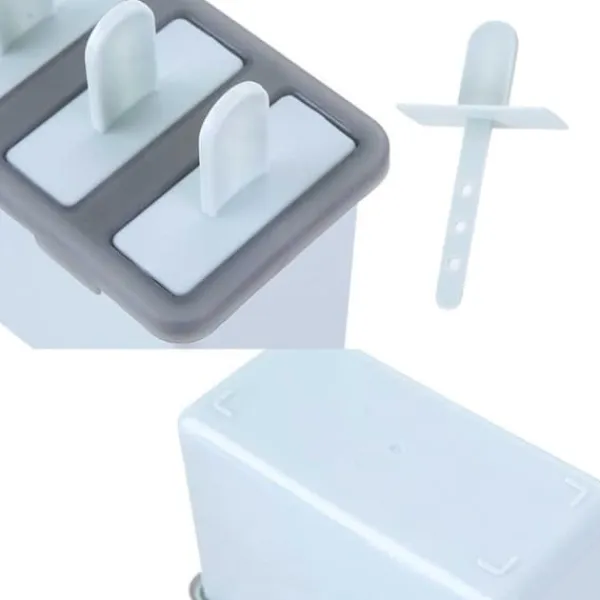 Isforme>4-pack glasform - Lav egne ispinde hjemme - nyttig is