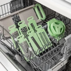 Pack Spiral Rivejern og 6-i-1 sammenfoldelig mandolin rivejern InnovaGoods