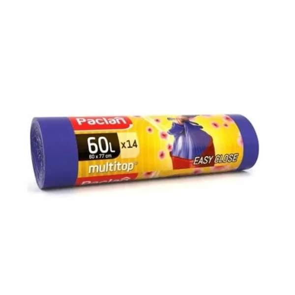 Skraldeposer>Paclan Multitop affaldsposer 60l 14 stk. 136893