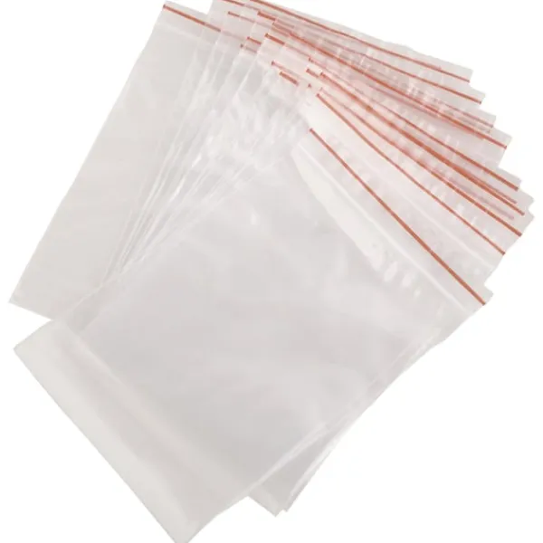 100-Pak - 17x23cm Ziplock / Lynlåsposer / Zip Lock Poser
