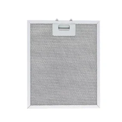 4-pak aluminium & aktivt kul emhættefilter kompatibelt med Whirlpool W10169961A, Ikea, Jenn Air New