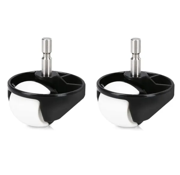 2-pak forhjul til iRobot Roomba 500/600/700/880/980 Sort Hot