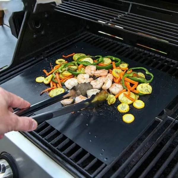 Griller>5-pak Grillmåtte Ovnmåtte Bagemåtte - Non stick 40x33cm