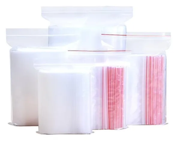 100-Pak Lynlås Tasker Ziplock Tasker 4x6cm Discount