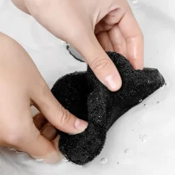 Vaskemaskiner>4-pak vaskemaskine fnugfjerner, genanvendeligt vasketøjsfnugfangerfilter Wavy cat shape