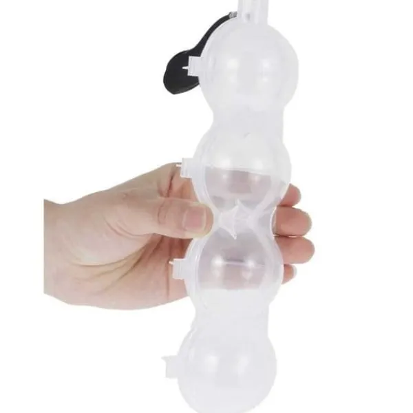 Isforme>2-pakke ISK-form til isbolde runde isbiter Ice Cube Formulerer plastik