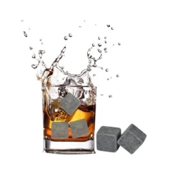 Whiskysten>Pakke med 9 stk. Whisky Chilling Stone isterninger Drikkevarer Vin Øl Køler Barudstyrsterninger Gavesæt