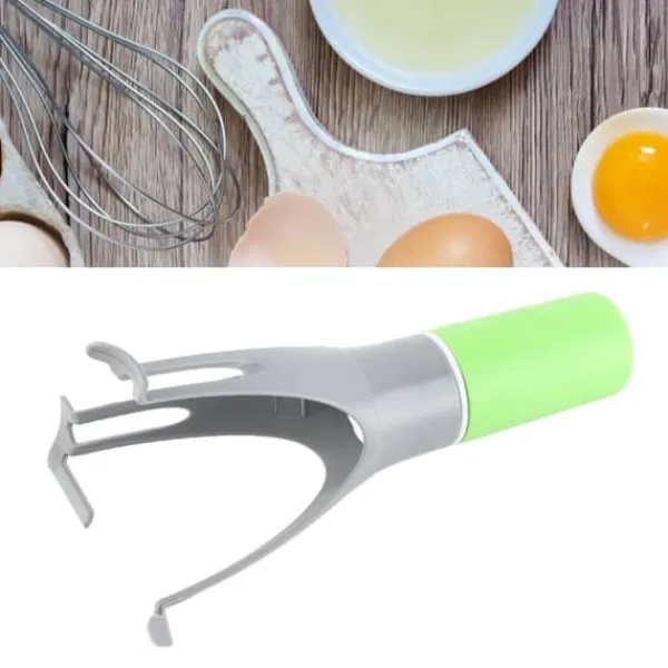 Mixere Og Blendere>Pan Omrører Trekant Æggepiskeris Plast Nem betjening Opvaskemaskine Tåler Køkken Omrører Mixer til Sauce Suppe Creme Green