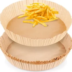 Bagning>Papirindlæg til fedtfri frituregryde bagepapir 20cm 50 STK FREMRAGENDE HUSET 279011