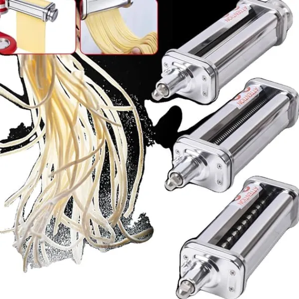 Pastamaskiner>Pasta Mixer Tilbehør, Justerbar Tykkelse, Alsidig Madlavning,Tynd Noodle Blade