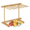 Pastastativ, 28.5x35.5x26.5 cm, Natur Discount