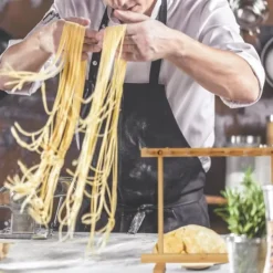 Pastastativ, 28.5x35.5x26.5 cm, Natur Discount