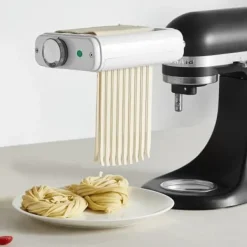 Pastatilbehør, 3-i-1 rustfrit stål pastarulle- og skæresæt, 25,5x14,3x5,4 cm, rustfrit stål Hot