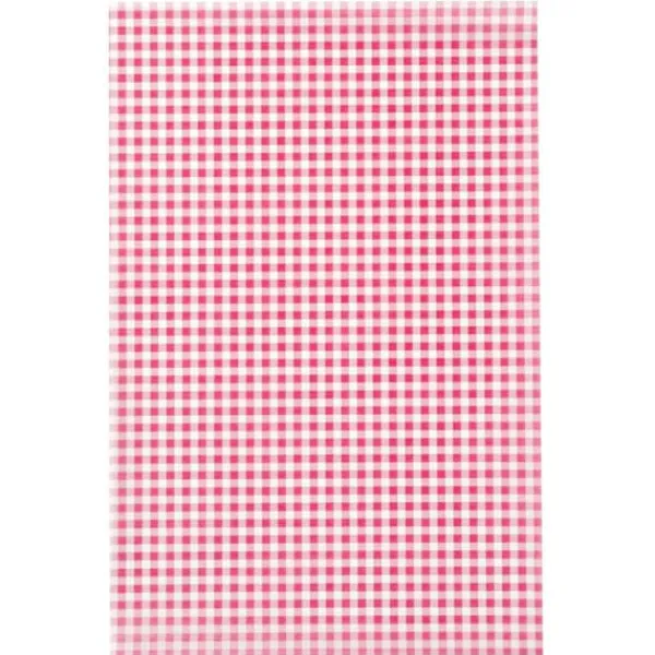 Madfolie>Pergamentpapir dækkeserviet med GRID print 500 stk 420x275 mm - Hendi 678152