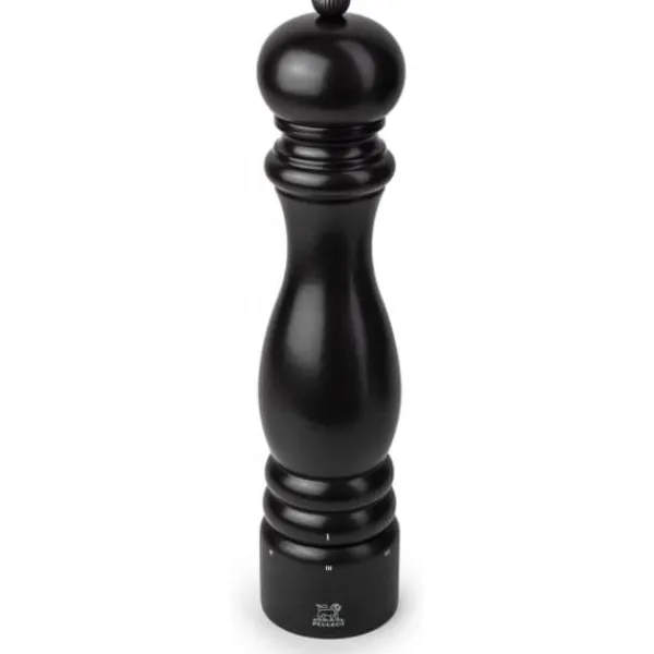 Peugeot Paris Satin Black saltkværn, 30 cm Outlet
